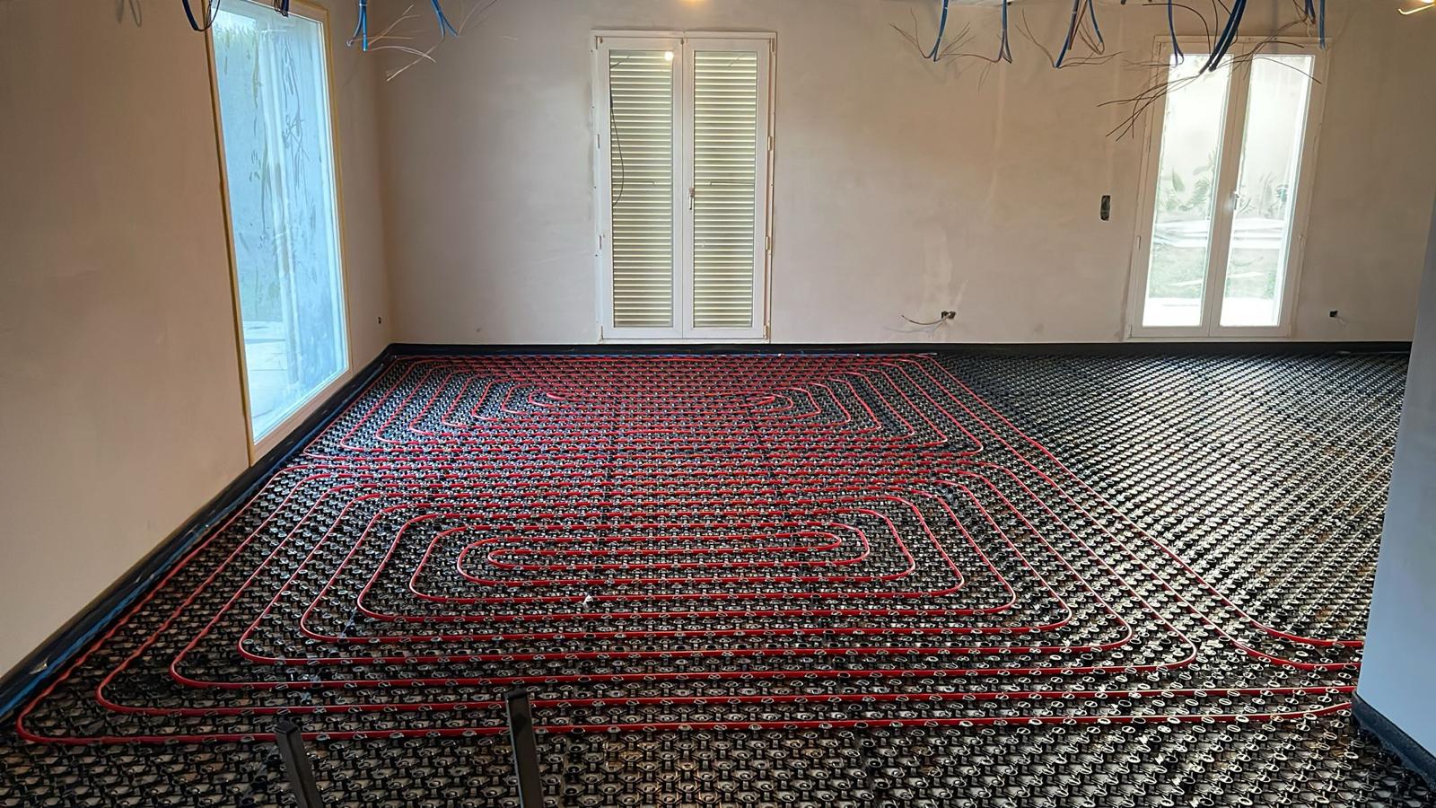 Chapes faible épaisseur